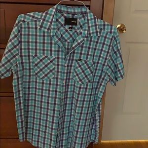 Hurley Short Sleeve Button Up
